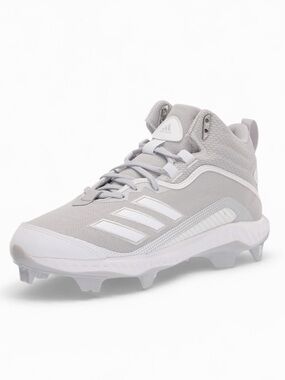 adidas Icon 6 Cleats Men’s 16 Gray White Bounce Mid TPU Baseball Cleats OWL